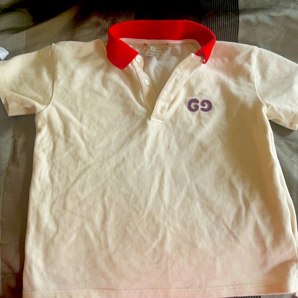 Gucci collard shirt